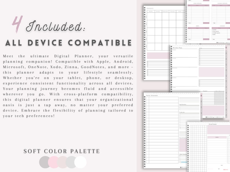 2024 Good Notes Planner Best Digital Planner to Do List Etsy