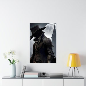 Bloodborne Poster, Bloodborne art, Bloodborne, Gaming Poster, Game Poster, Video Game Poster, Gaming Poster, Video Game Artwork