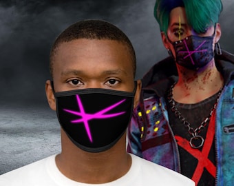 Trickster DBD Cosplay Mask: Dead by Daylight Costumes Accessory (DBD Cosplay - Neon Nights)