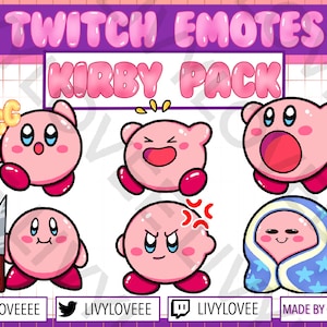 Kirby Emote Pack