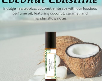 Coconut Coastline Perfume Oil- coconut, caramel, marshmallow