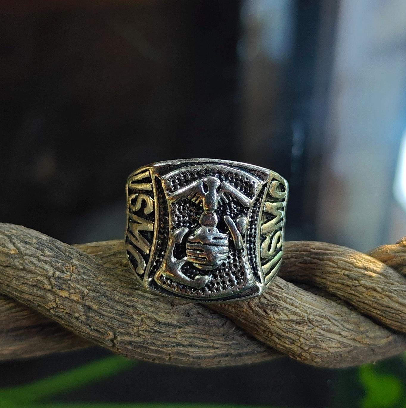 Vintage Us Navy Ring - Etsy Canada