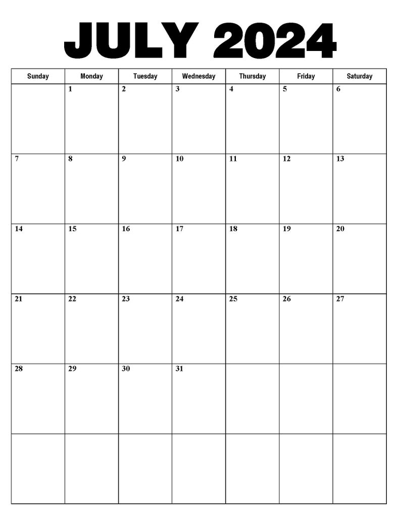 Fiscal School Year Calendar July 2024june 2025 Printable Instant