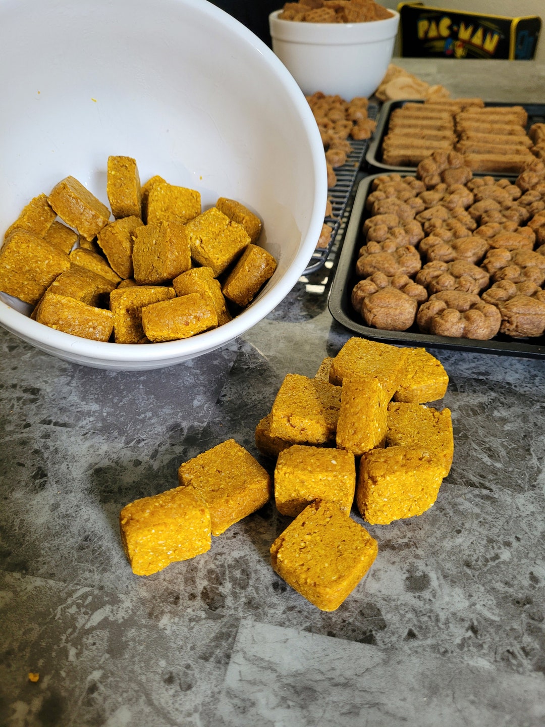 Chewy Cubes Dog Treats Homemade Organic Natural Pumpkin Etsy