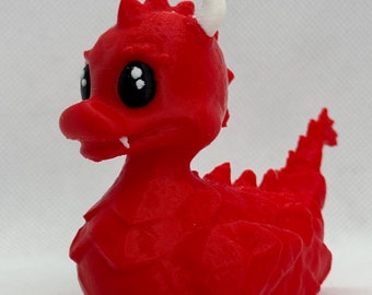 Dragon Duck Figure 3D Printed - Great for jeeps