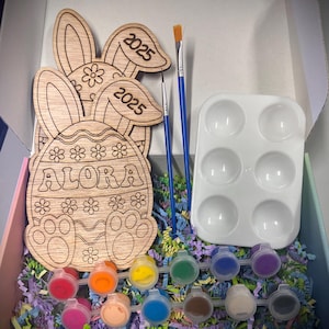Personalized lasered Easter Egg Paint set