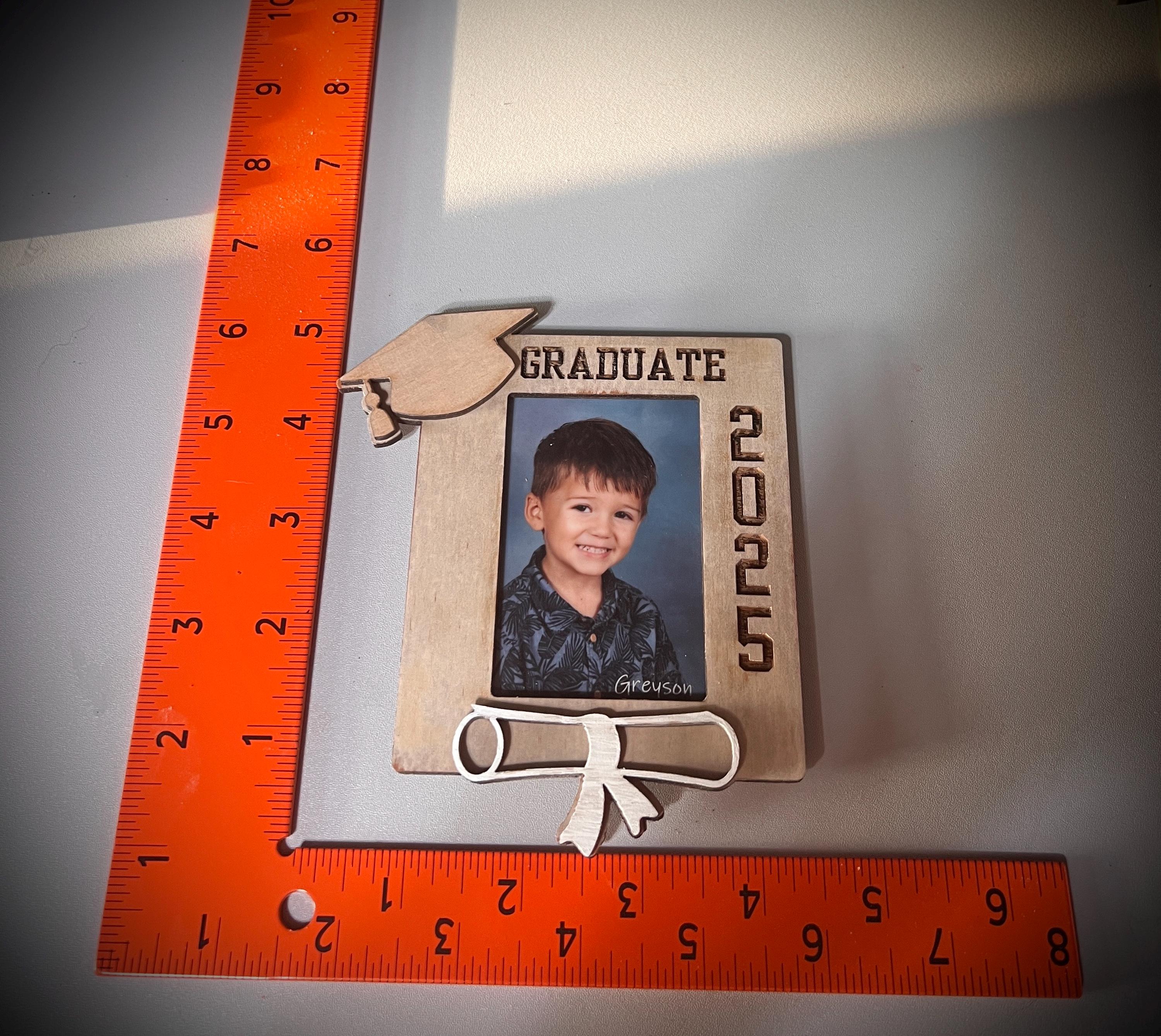 Mta Graduation Frame Personalized Wooden Graduation Frame Magnet - Etsy