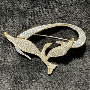 Swarovski Swan Freedom Annual Pin 1999
