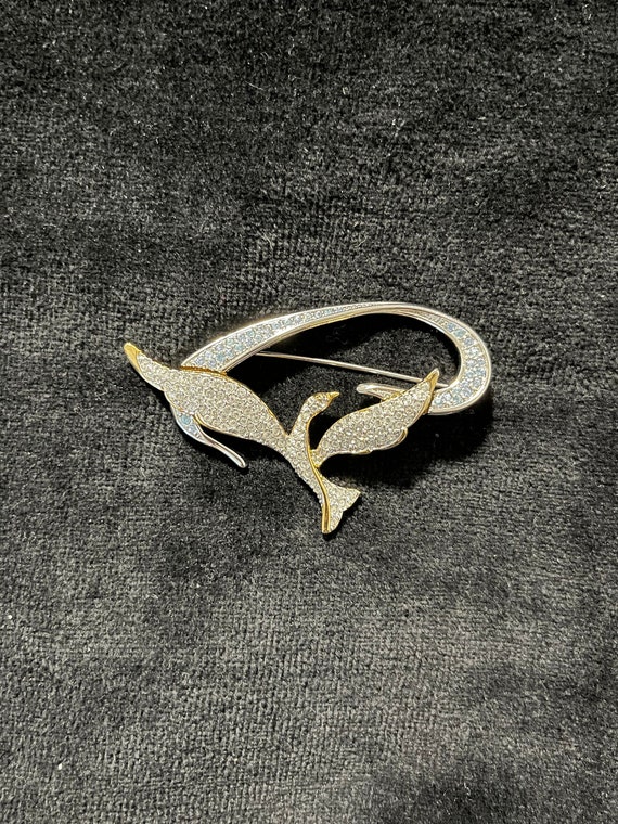 Swarovski Swan Freedom Annual Pin 1999