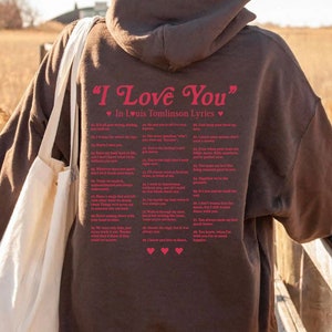 MOGUL Louis Tomlinson Thank You Unisex Cotton Hooded Sweatshirt