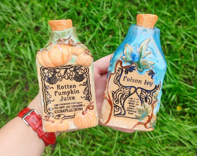 Featured listing image: Ceramic Apothecary Potion Bottle