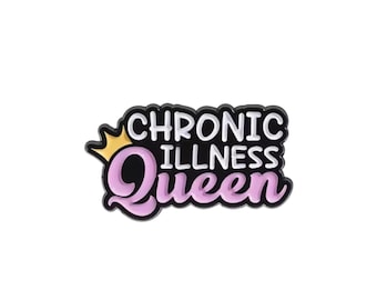 Funny Chronic Illness Queen Pin: Autoimmune Humor