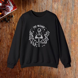 DnD wizard sweatshirt, Dungeons and Dragons shirt, Distressed Vintage D&D apparel, Geeky DnD shirt, DnD gift for him and her