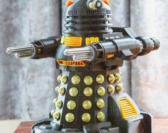 Armas especiales Dalek de la Dimensión Oscura, arte de fan impreso en 3D