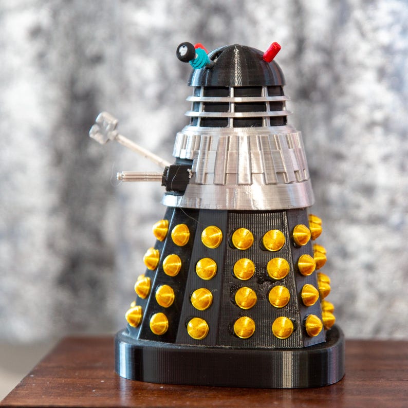 Dalek 2nd in Command Figure – 3D Printed Fan Art - Etsy
