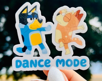 Dance Mode - Bluey Sticker