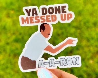 A-A-Ron Sticker - Teacher Sticker