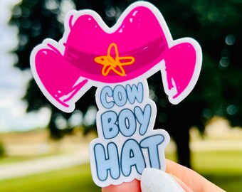 Cowboy Hat BLUEY Sticker