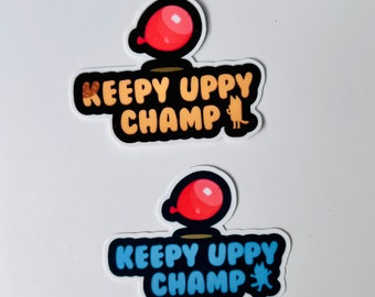 Keep Uppy Bluey Sticker