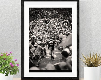 TOUR de FRANCE POSTER, Tour de France Euphoria, Cycling Vintage Poster, Tour de France Vintage Walkpaper, Available for a Limited Time Only!