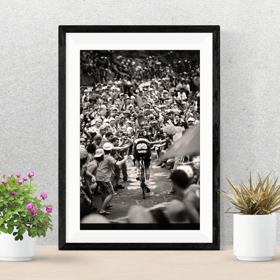 Póster vintage de ciclismo del Tour de Francia (descarga digital)