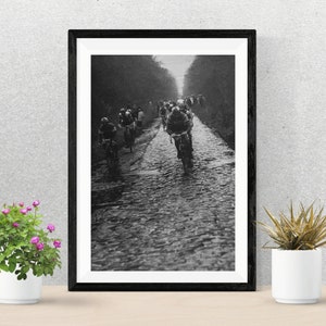 CARTEL VINTAGE de París-Roubaix, Cartel de ciclismo Vontage, Papel tapiz París-Roubaux, ¡Disponible solo por tiempo limitado!