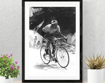 Eddy Merckx Giro d'Italia Cycling Poster, Vintage Style (Digital Download)