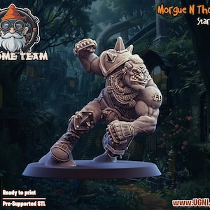 Morgue n thorn Star Player voor fantasyvoetbal UGNI-miniaturen