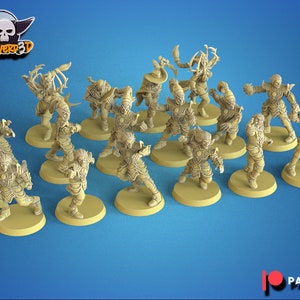 Équipe des elfes noirs Fantasy football Calaverd3D