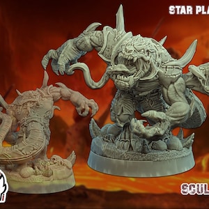 Scula Chaos Star Player voor fantasyvoetbal UGNI-miniaturen