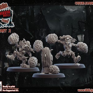 Kobold Cheerleader Blut Fantasy Fussballschüssel Ugni Miniatures