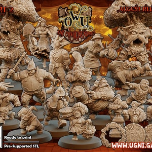 OWA Conquistadors: Fantasy Football Team Miniatures - UGNI