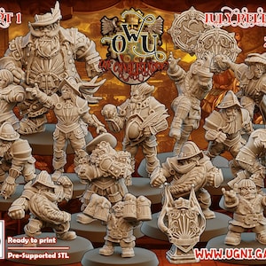 OWA Conquistadors Style - Old World Alliance Team - Blood Fantasy Football Bowl - UGNI Miniature