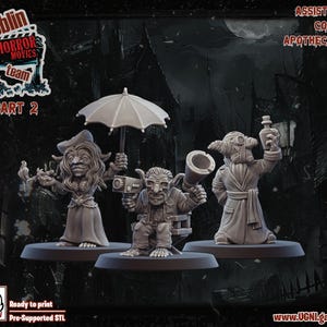 Bloodbowl Cinematic Goblin Coach Miniature - UGNI Miniatures