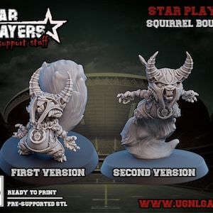 Eekhoorn Bourne Star Player-miniatuur: fantasyvoetbal UGNI