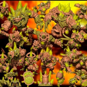 Underworld Team Blood Fantasy Football Bowl 20 high Quality Miniatures Rakovendetta