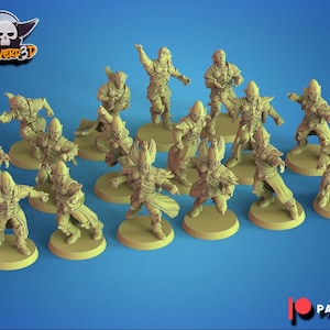 Équipe des hauts elfes Blood Fantasy Football Bowl 16 Calaverd3D Miniatures