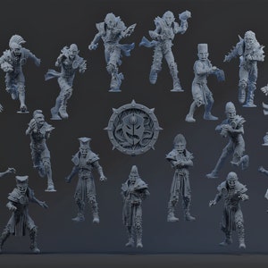 Figurines Brutefun de Fantasy Football de l&#39;équipe Pro Elves Union