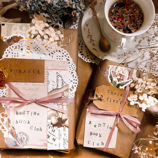 Blind Date With A Book | Book Gift | Gift Set | Unique Gift | Book | Mystery Book | Surprise Gift | Gift For Reader | Self Care | Cozy  Gift