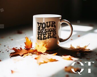 Coffee Mug Fall Mockup, Cup Mock up, Bundle Mockups, 11oz Coffee Stock Photo Cup Mockup Holiday Mockup Mug Digital Download Tea Mug Mock Up