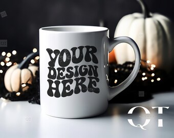 Coffee Mug Fall Mockup, Cup Mock Up, Simple Mockup, 11oz Coffee Stock Photo Cute Mockups Holiday Mockup Mugs Digital Download Tea Mug Mockup