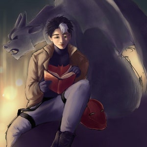 Red Hood: A Boy and His Gargoyle Poster