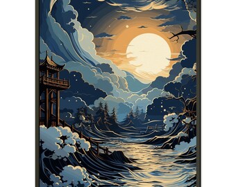 クレセントムーン 絵画 il_340x270.5190973712_rwyp.jpg