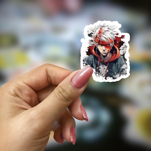 Adesivo anime Anime Bad Boy decalcomania o magnete da frigorifero