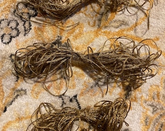 10 meters of real metal gold french Soutache/ Russia embroidery or beading thread