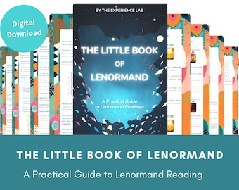 Guía de lectura de Lenormand: Manual práctico y plantillas (descarga digital)