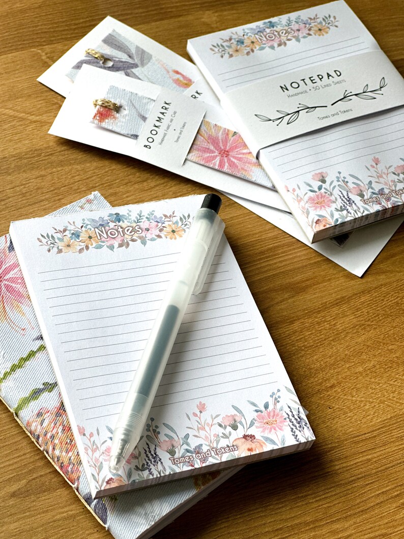 Handmade Notebook Fabric Soft Cover Hand Stitched Journal Etsy Australia