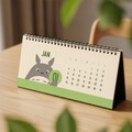 Studio Ghibli 2026 Desk Calendar: Japanese Anime Fan-Art Stationery