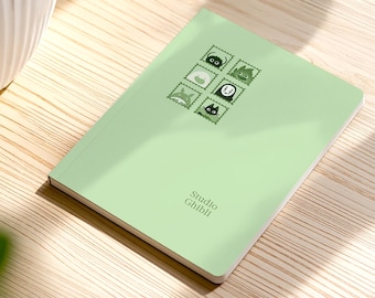 Japanese Characters Notebook | Minimalist Anime Journal, Fan-Art Stationery, Cute Notes, Office Supplies, Gift Idea