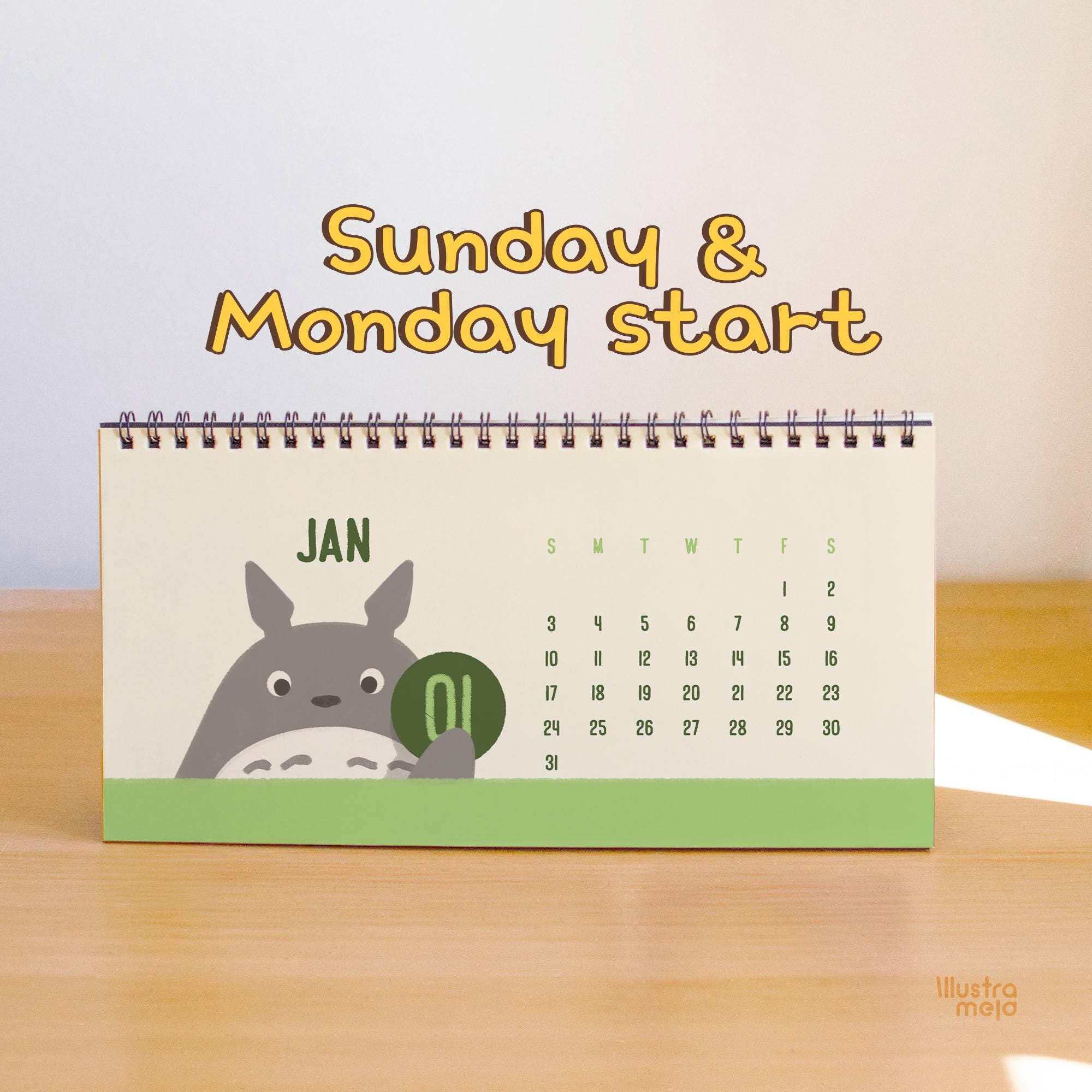 Ghibli calendar - Etsy 日本
